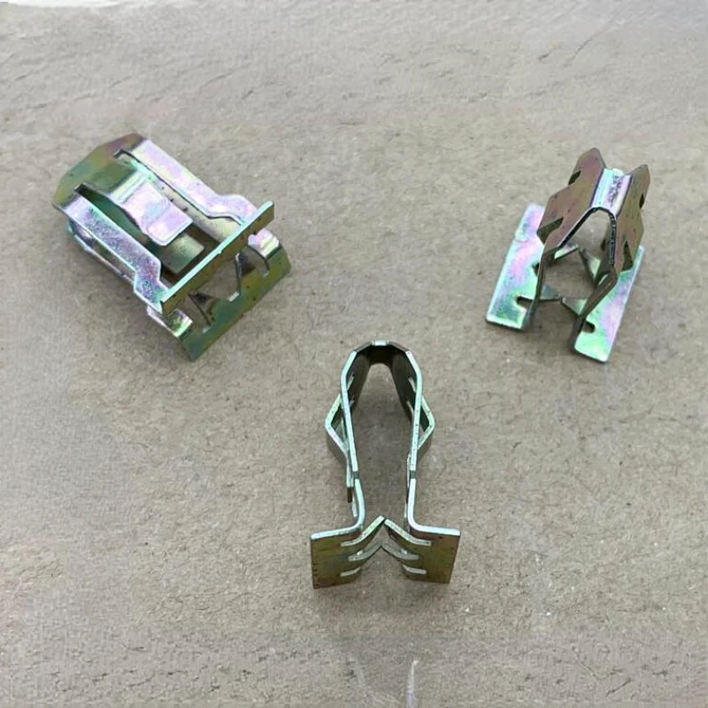 5Pcs For Nissan Livina Terra Qashqai X-Trail Teana Seat Side Trim Guard Plate Buckle Iron Steel Clip