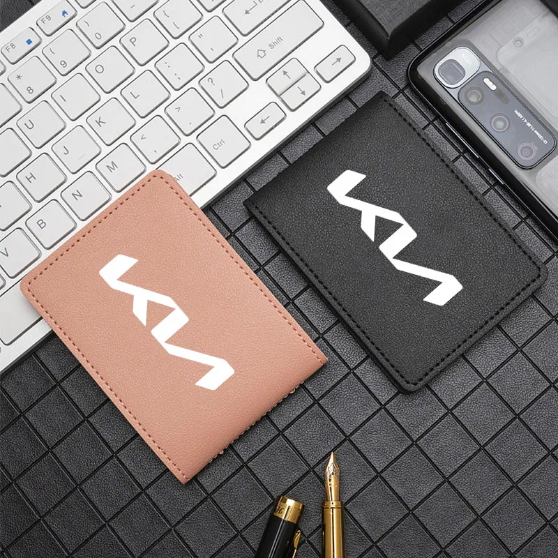 Sleek Car-Themed Slim Credit Card Holder Wallet with Money Clip