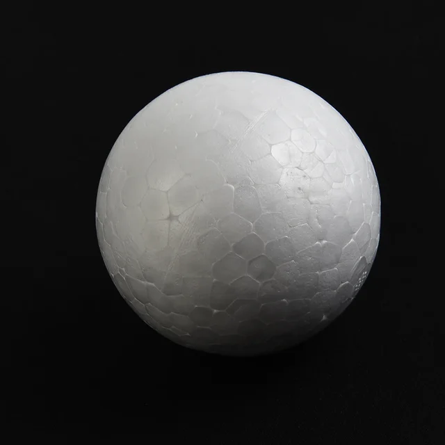 1pc Round Polystyrene Foam Balls 6/7/8/9/10/12cm Solid Sweet Tree Decoration Craft DIY Wedding Party Flower Ball Decor - Image 2