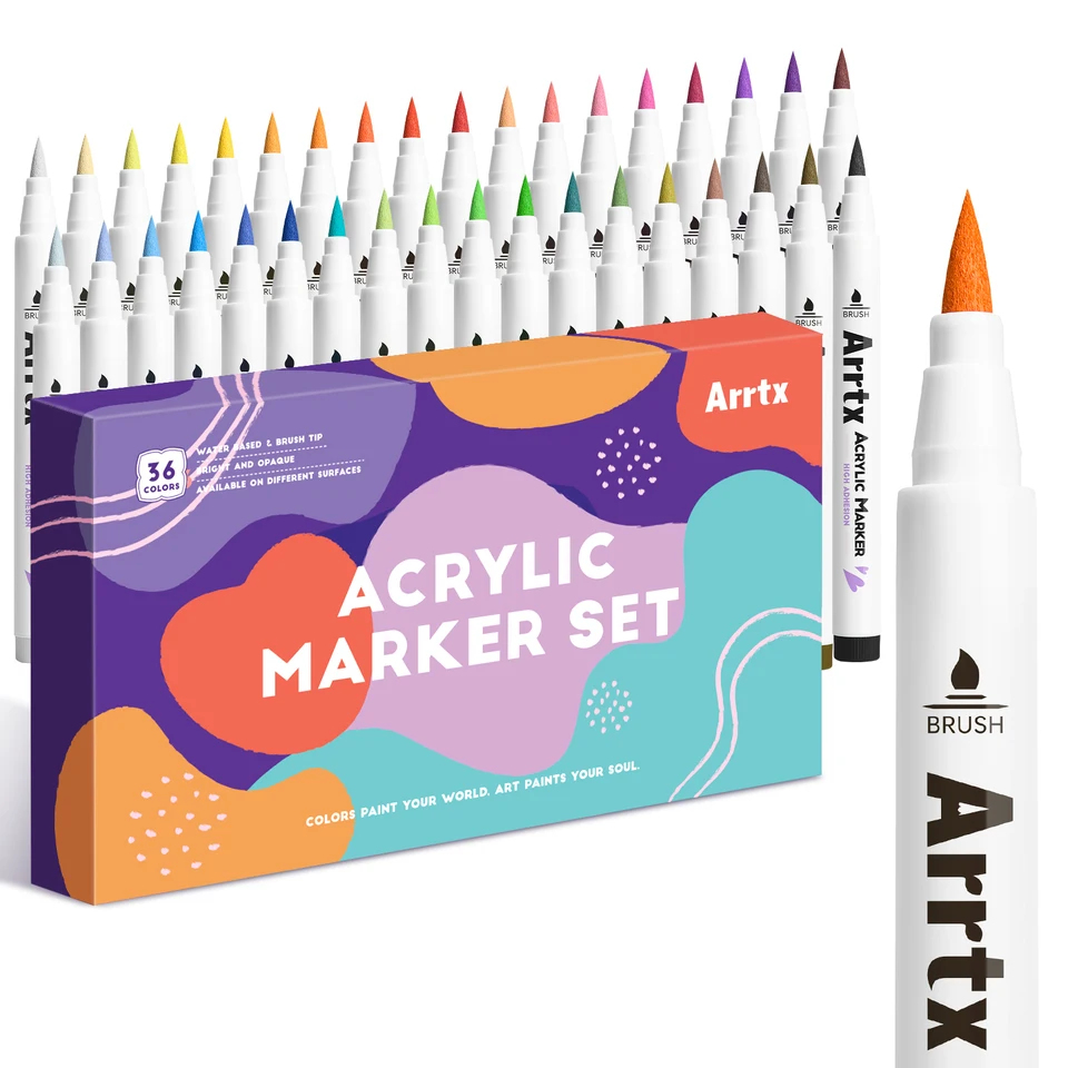 Pentel MSP10 Paint Marker marcatore vernice permanente punta fine oro 1