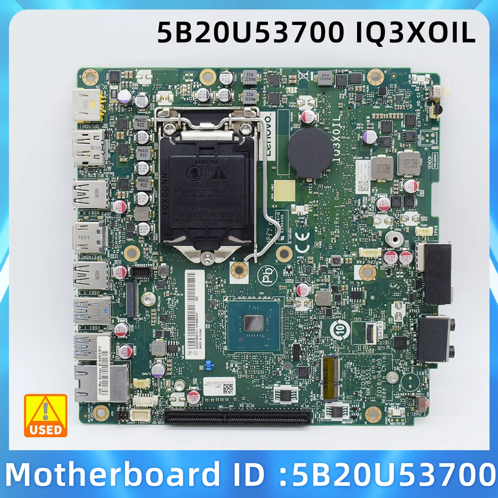 

FOR Lenovo ThinkCentre M920Q IQ3X0IL LGA1151 DDR4 Tiny M720q M920q mini motherboard 5B20U53700 IQ3XOIL 01LM292 5B20U53824