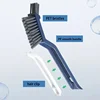 Effective Cleaning Brush for Corners and Gaps - 2-in-1 Multipurpose Bathroom and Floor Tiles Cleaning Brush 2