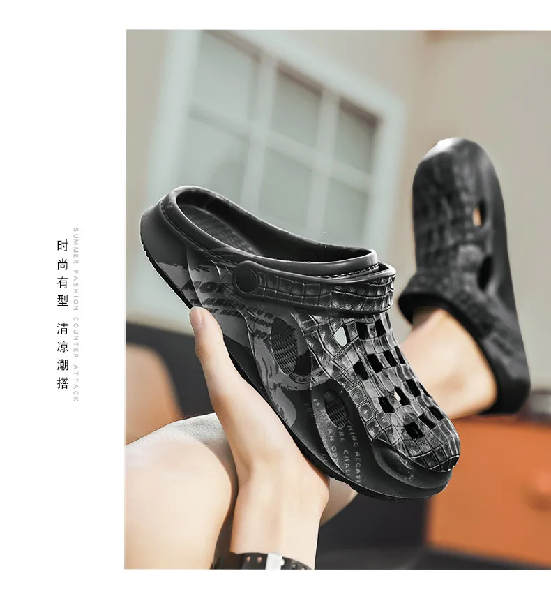 JumpmoreHigh Qualität Eva Slipper Männer Tragen-Resistant Außen Sandalen Sommer Schuhe Männer Slipper Größe 39-47 – Detail 12