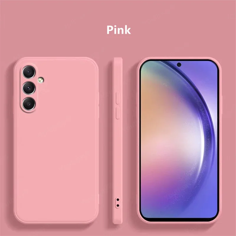 Luxury Liquid Silicone Soft Back Case - Premium Protective Cover