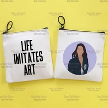 

Lana Del Rey Small Purse Coin Purse Zipper Women's Canvas Cute Mini Coin Bag Earphone Storage Bag