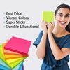 100 Sheets/pack Colorful Sticky Notes Stickers Index Memo Pad Self-Stick Pads for Home Office Notebook Student Office Stationery 4