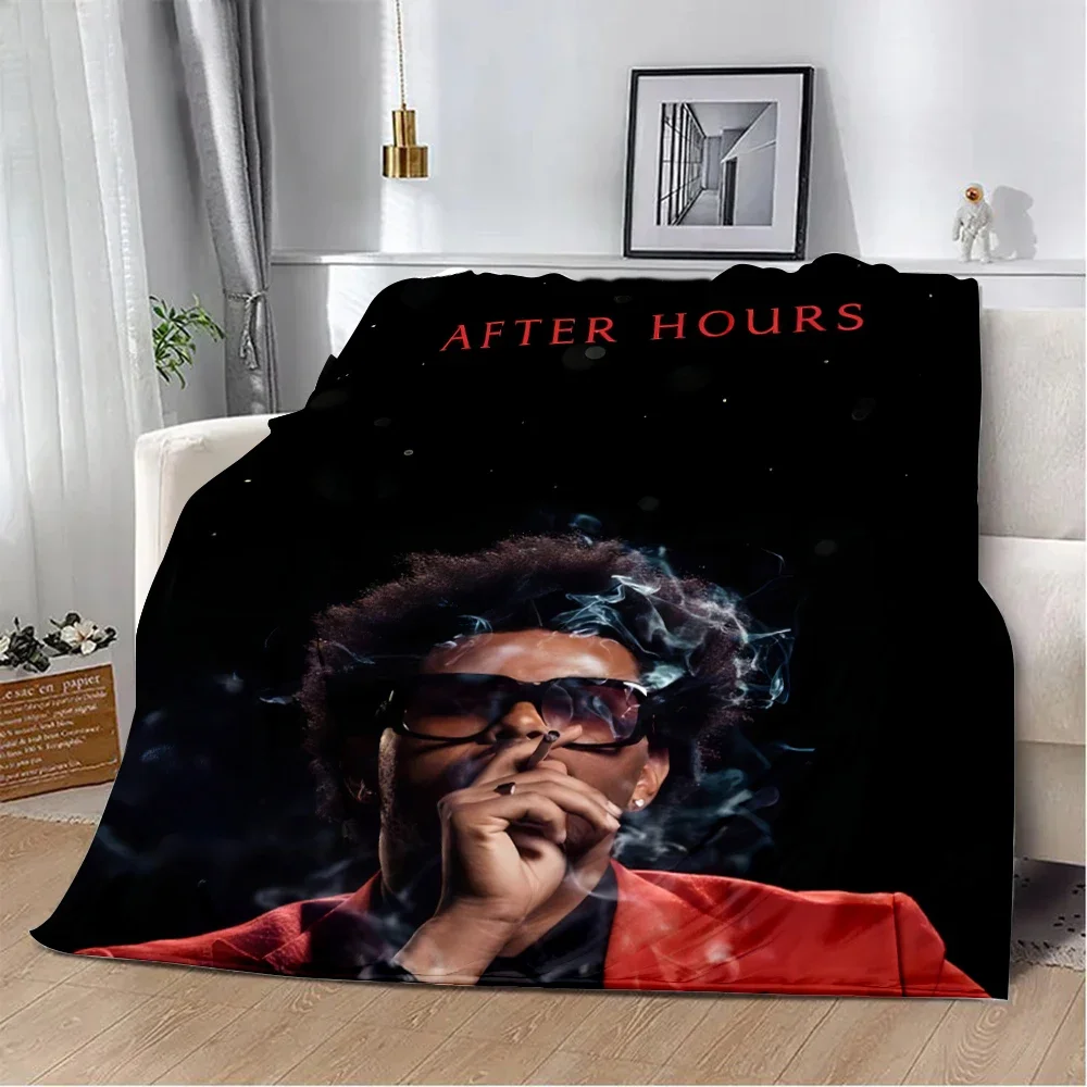 The Weeknd XO Minimalist Poster Printed Blanket Picnic Blankets Warm Blanket Soft and Comfortable Home Travel Birthday Gift 4