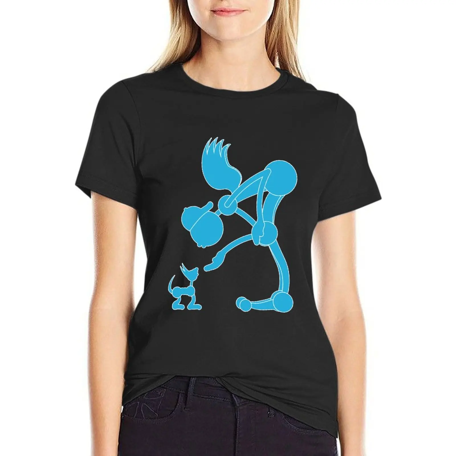 

Wosi-018 T-Shirt funny graphics summer top summer tops white t-shirts for Women