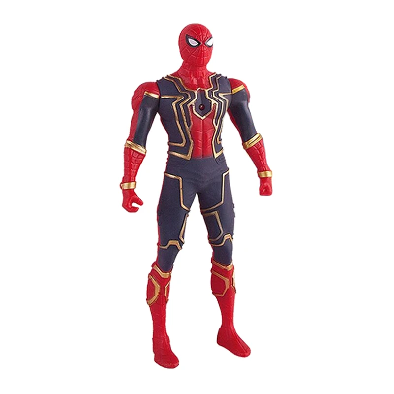 thumbnail image 1 of Figuras de acción de Marvel, Capitán América, Hulk, Iron Man, Thanos, vengadores, modelo de colección multiarticulación, juguete, regalo de cumpleaños, muñecas brillantes, 1 of 5
