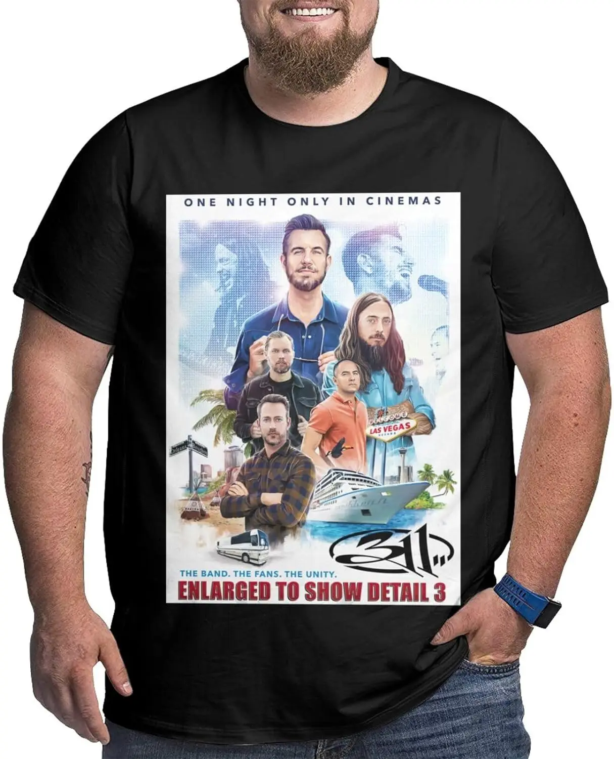 

Мужская хлопковая футболка с коротким рукавом и круглым вырезом