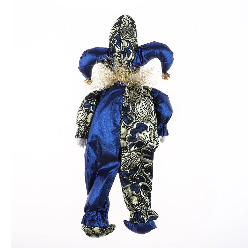 

Ретро фарфор Висячие Ноги кукла-клоун кукла Арлекин, отличный фестиваль подарок на день рождения кукла-клоун модель коллекционные вещи, D