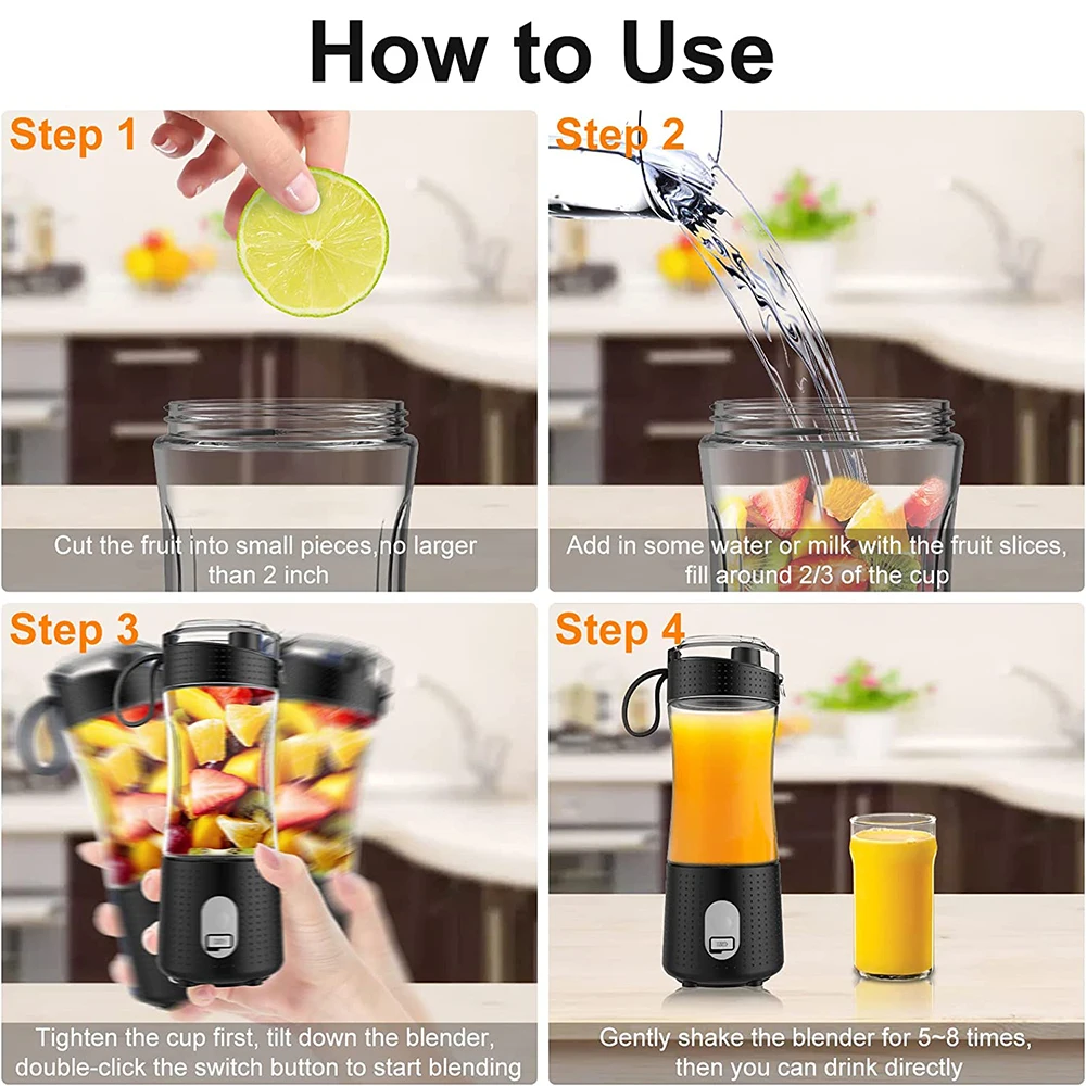 Dropshipping Portable Blender for Shakes and Smoothies Lahuko