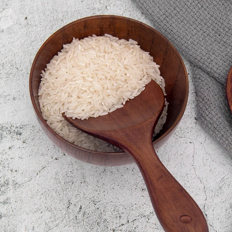 Japanese Wood Rice Spoon Sushi Rice Paddle Spoons Tableware Serving Scoop Wooden Spatula Dinnerware Kitchen Utensils