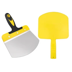 1Pc Curved Scraper Wall Paint Plaster Shovel Putty Knife Scraper Blade Paint Feeder Filling Spatula Scraping Putty Tools