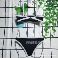 2024 Women Sexy Design two piece Bikini Metal Chain Swimsuit Women Push Up Bikini Set Luxury Swimwear Bathing Suit Beachwear 1