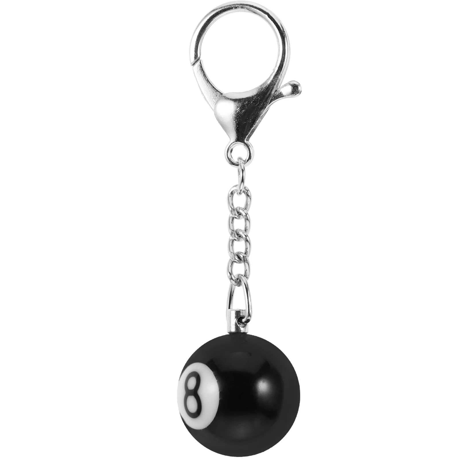 Billiard Keychains Keyring Colored Billiard Ball Pendant Delicate Sports Themed Keychain