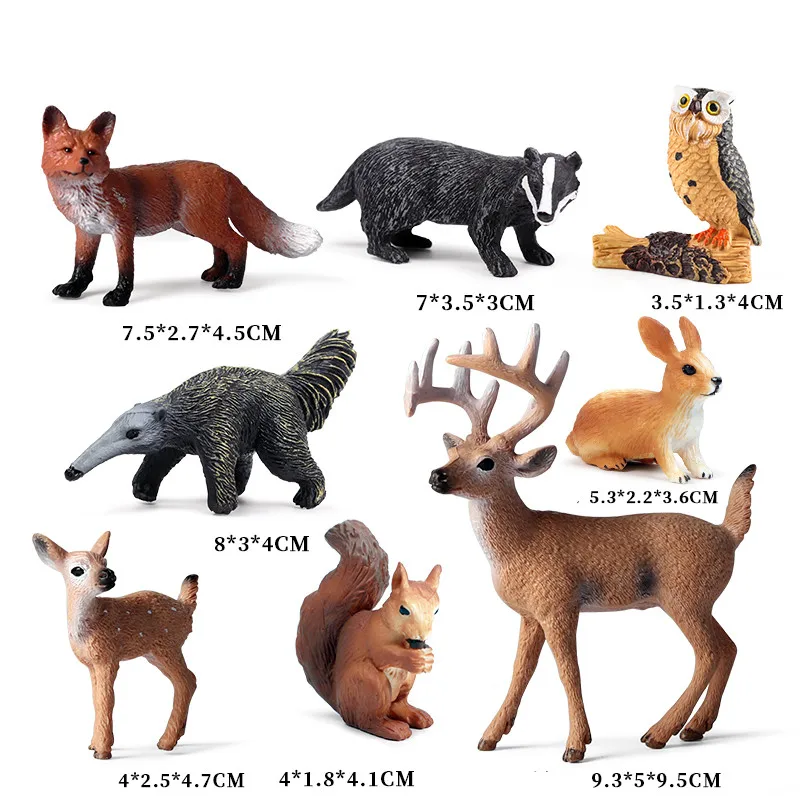 Mini Forest Animal Set 2