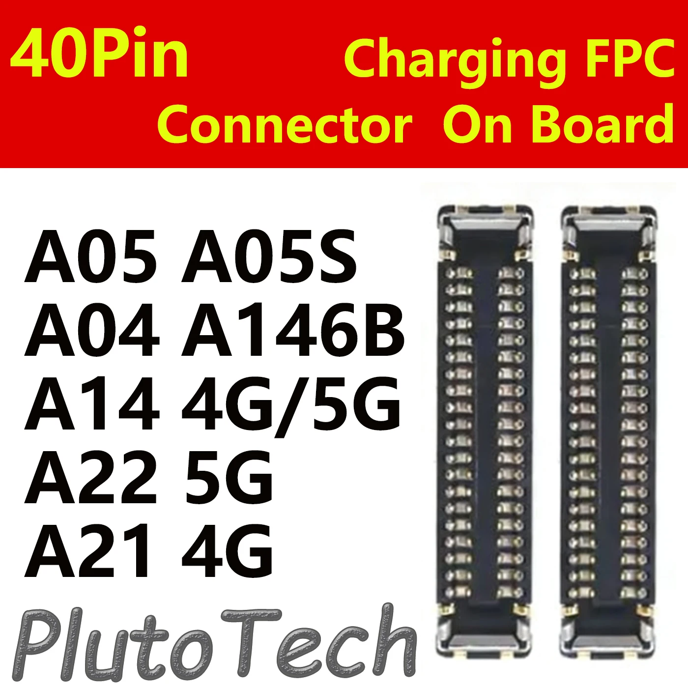 10-Pack 40-Pin Charging Port FPC Connectors