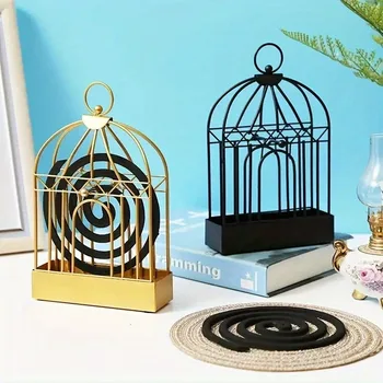 Hanging Bird Cage Mosquito Coil Holder 1