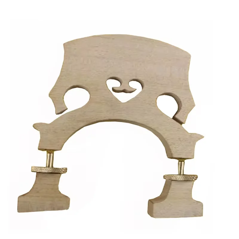Top European adjustable double Bass Bridges 1/2 fine maple belgian style
