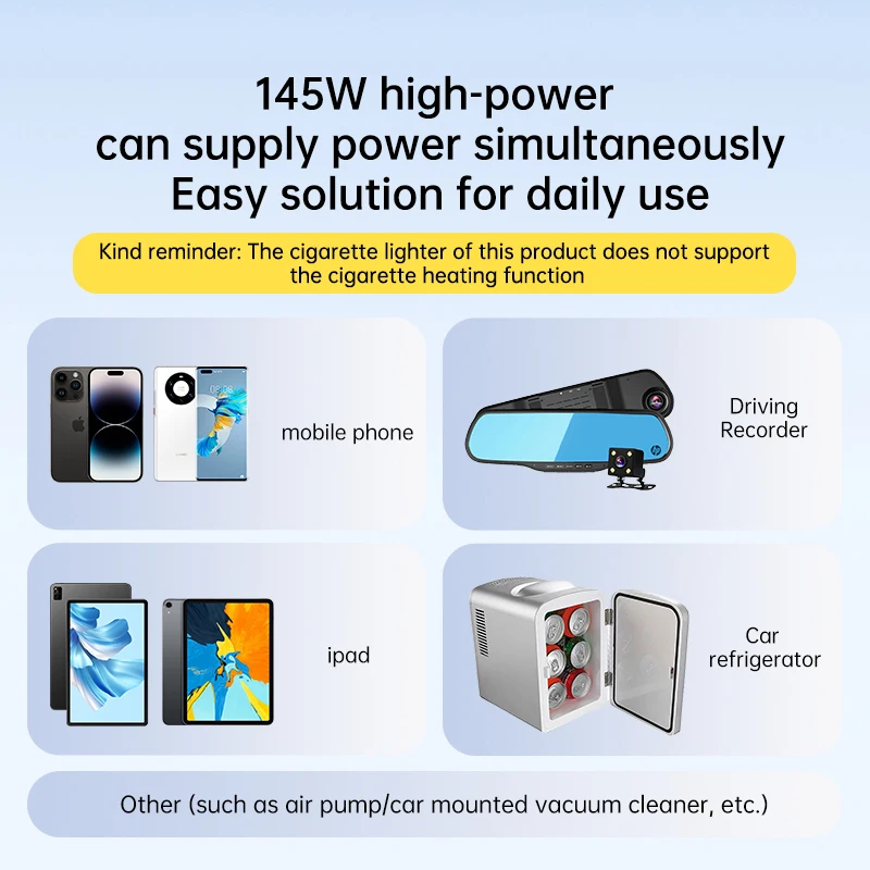 SEAMETAL   ,  PD 45W ʰ ,  QC3.0 USB ȭ , 12V, 24V , 145W