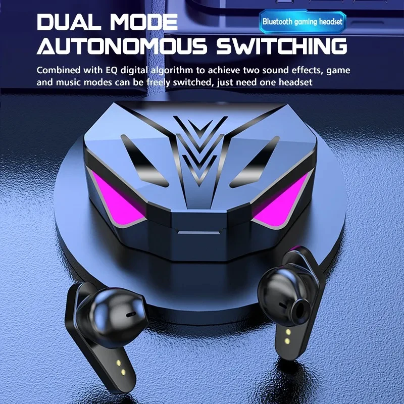 X15 TWS Wireless Bluetooth Headset LED Display Gamer Earbuds with Mic