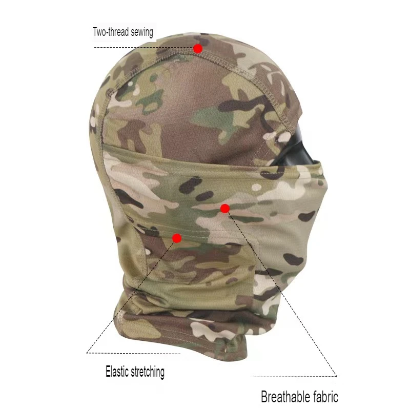Camouflage Full Face Balaclava 5