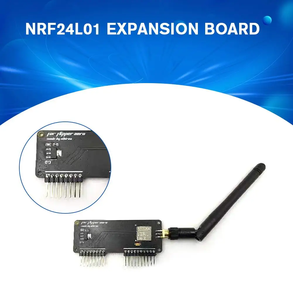 Per Flipper Zero High Gain Nrf24L01 Modulo Scheda Di Espansione Antenna 2.4Ghz Funzioni Colla Stick Supporto Mousekacer Nrf Snif T4D6