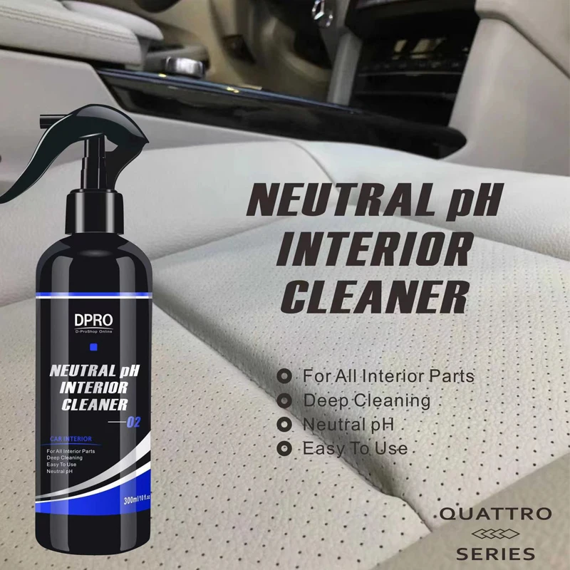 Dpro Car Interior Cleaner Neutro Ph Detergente Per Seggiolino Auto Plastica Pelle Riparazione Spray Schiuma Dettagli Liquidi Accessori Per Autolavaggi