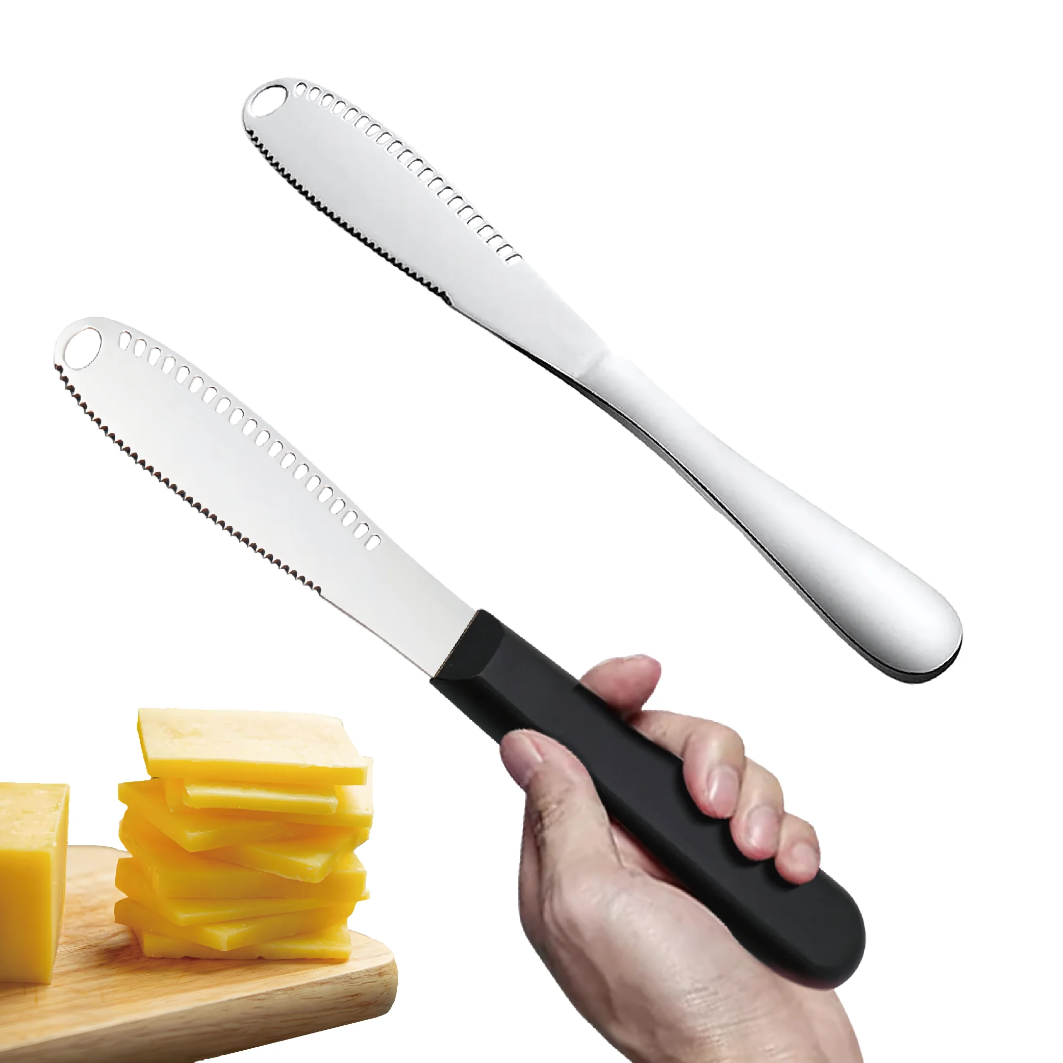Butter Knife Metal Butter Knife Stainless Steel Cut for Cheese Cold Jam Pastry Kitchen Tools