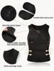 Men's Compression Sweat Sauna Vest, New Slimming Suit, Waist Belts Body Shaper Back Support Tank Top For Workout Fitness Gym 4