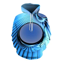 

New Summer Men's Ladies 3d Printing Pattern Tops Boys Hooded Art Creative Fashion Trend Sweatshirts Fitness Lightweight Clothing