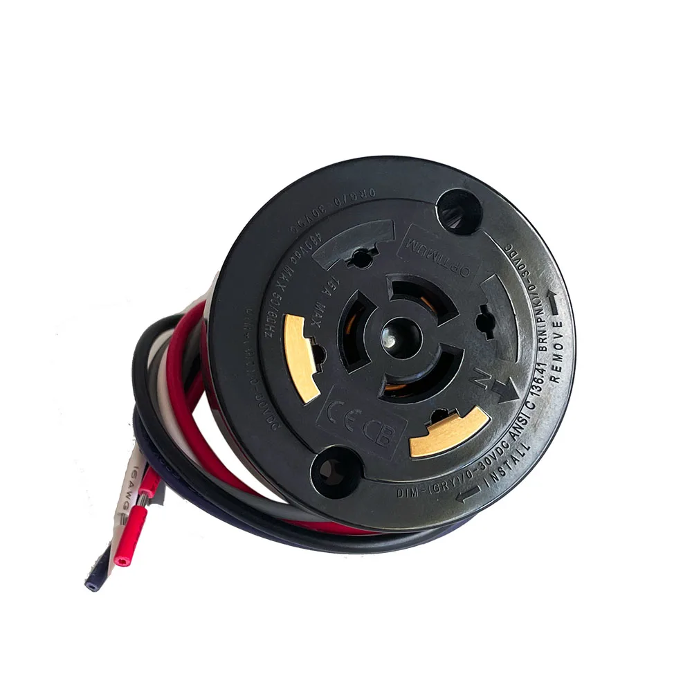 ANSIC13641NEMA5PINDimmingReceptaclelightingfixturePowertap