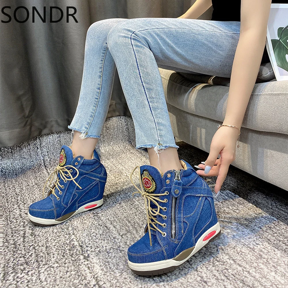 Sneaker Hidden Heel Pumps Shoes 