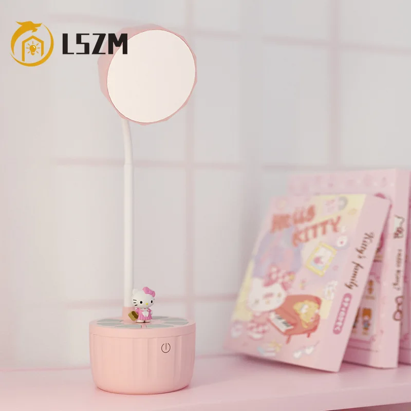 Kids Cute Desk Table Lamp, Rechargeable Portable Aesthetic Desk Lamp Desk  Light With Star Projection & Mobile Phone Holder, Kawaii Desk Accessories  Fo