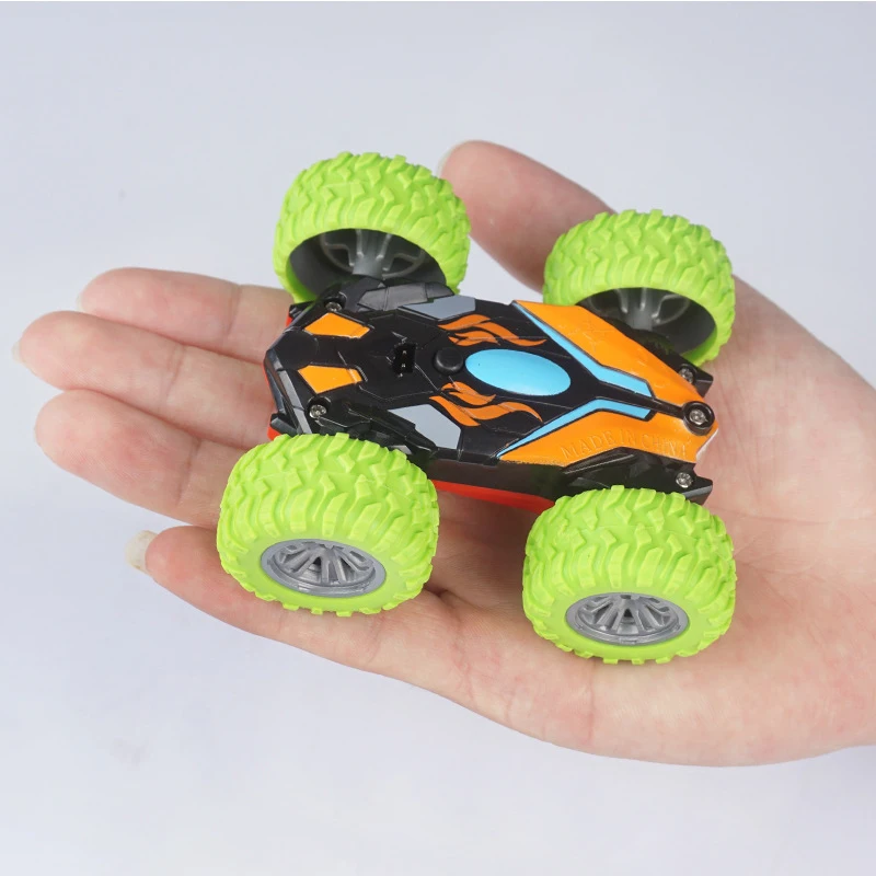 Electronic RC Stunt Car Double-side Flip 360 Rotation Buggy