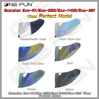 EXO R420 Photochromic Full Face Helmet Visor For SCORPION Helmet Shields Windshield Sunshield Face Shield Visera Moto Accessorie 1