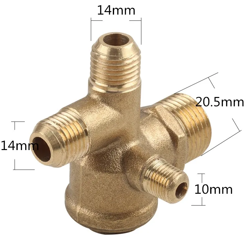 1PCS Öl-freies Luft Kompressor Magnetventil Stumm Luftpumpe Armaturen Entladen Ventil Ablauf Ventil Luftpumpe Magnetventil – Detail 6