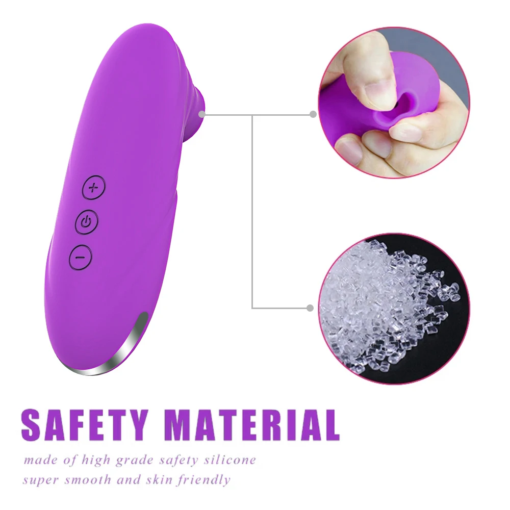 Mini Sucker Vacuum Vibrator Kraftig Oral Klitoris Stimulator Kvindelig Masturbator Voksne Varer Sexlegetøj til Kvinder Par_voghion.com