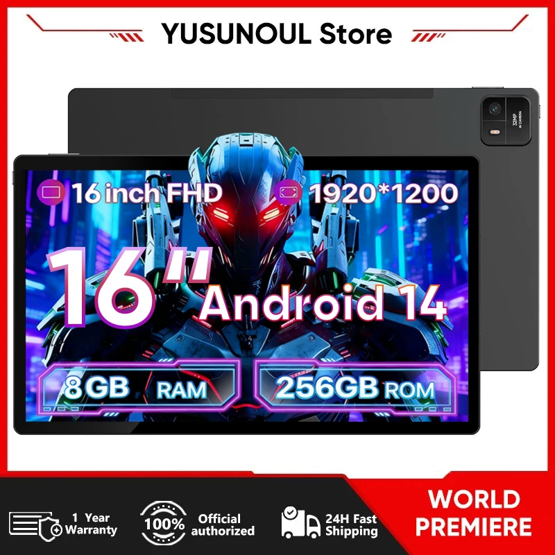 2026 New Flagship Giant Screen 16 inch Tablet PC Android 14 Tablet ...