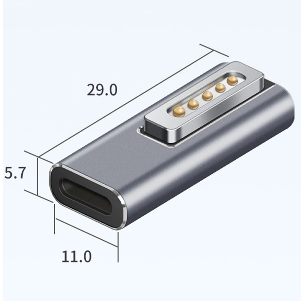 USB Type C to Mag-Safe 2 Male to Female Adapter For MacBook Air/Pro Supports 85W/60W/45W Fast Charging power adapter