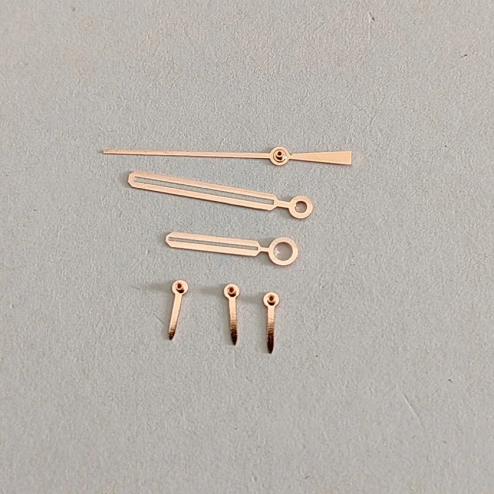 Green Luminous 6Pins VK63 Watch Hands Gold/Silver/Rose/Black Grey Watch Pointers Fit for VK63 Movement Wristwatch Parts watch accessories