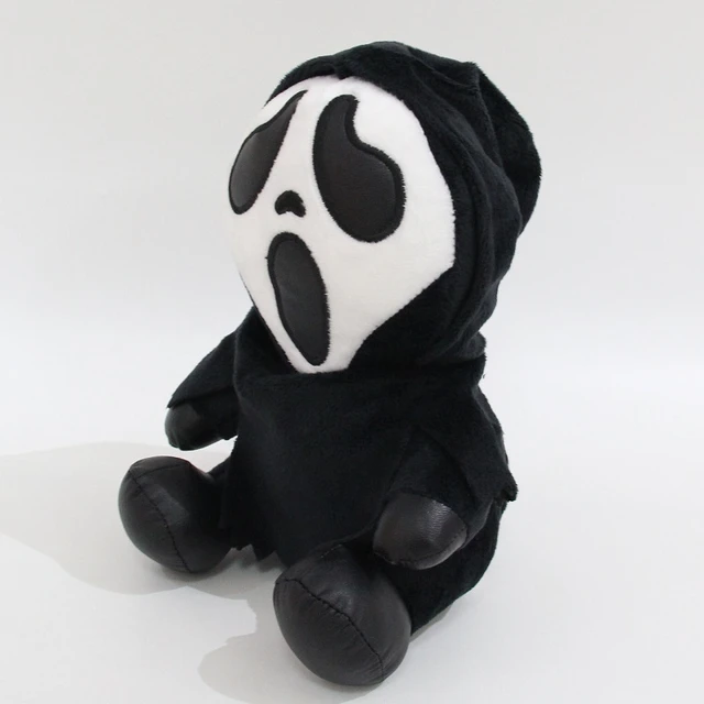 20cm Plush Ghostface Toy Cartoon Game Black Ghostface Stuffed Plush Doll  Movie Reaper is here Horror Scream Ghost Face Kids Gift - AliExpress