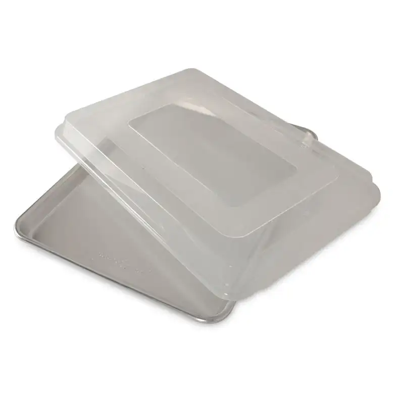 

Aluminum Baker's Half Sheet with Lid - Silver