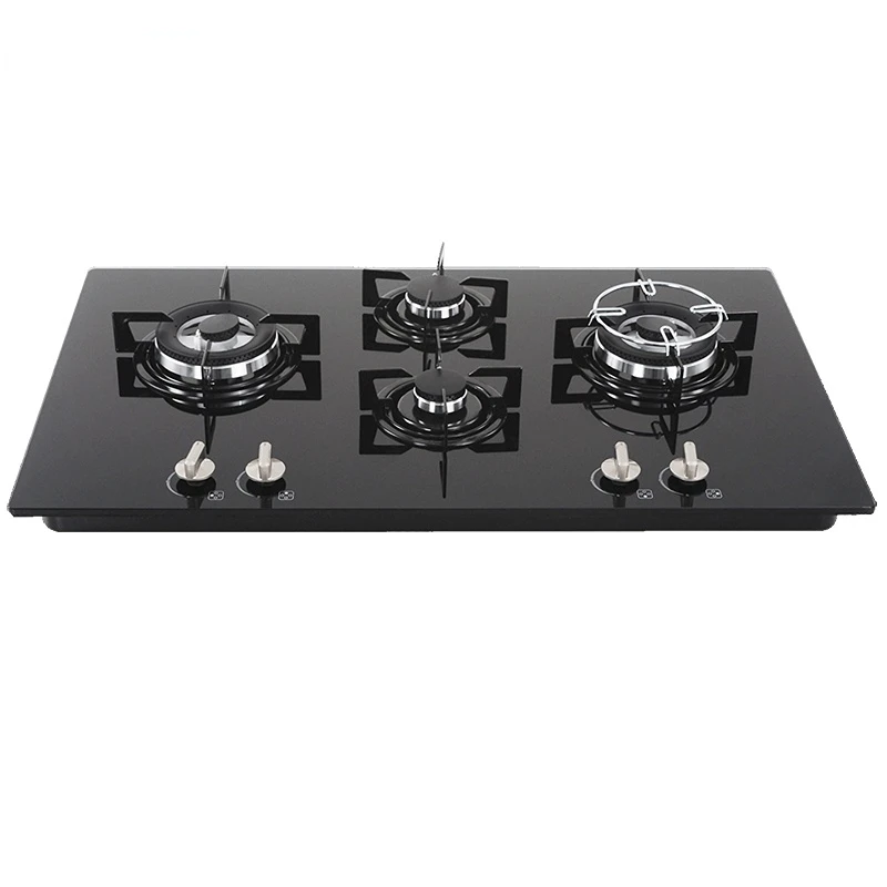 Mifu Gas Cooker Stainless Steel 3 Eyes Cooktop Stove Fierce Fire