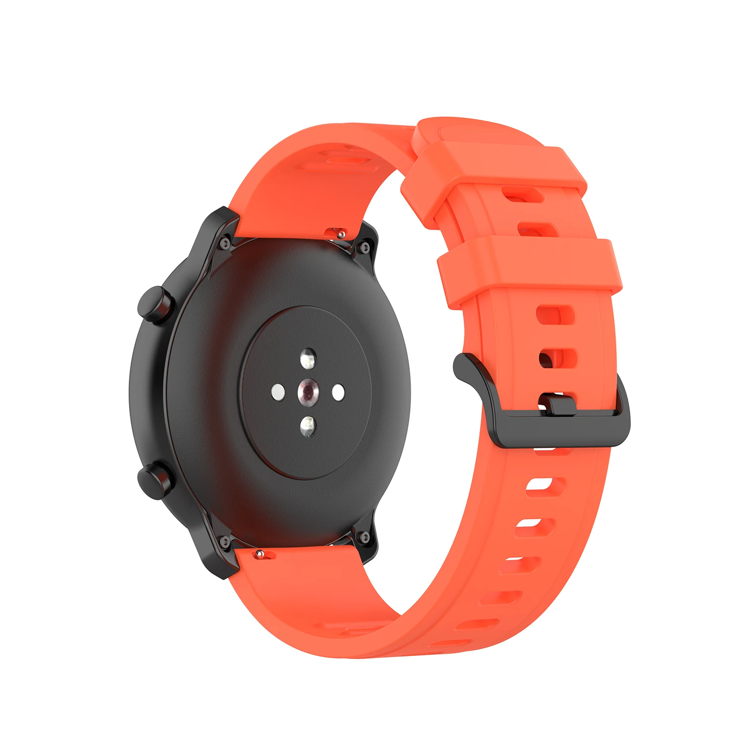 Versatile Silicone Smartwatch Replacement Strap, 22mm/20mm