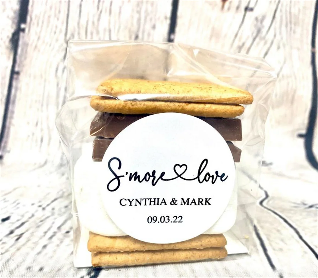 

25 шт., свадебные наклейки и сумки