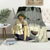 Warm Soft Plush Nap M-MiyazakIs Blankets Sofa p-Princess for m-Mononoke Living Room Office Bedroom Home Travel anime Kid Gifts 3
