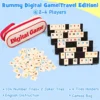 Standard Israeli Mahjong, Digital Mahjong, Classic Rummy, Casual Partys Multiplayer Table Game Props,B 5