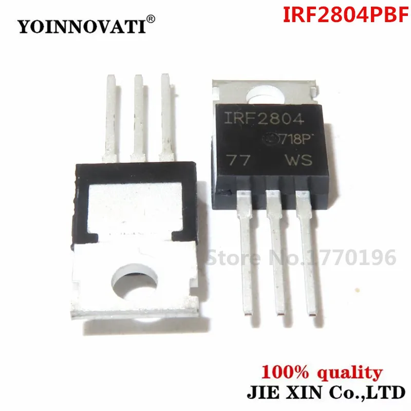 

10 шт., N-канальный полевой эффект IRF2804 IRF2804PBF TO-220